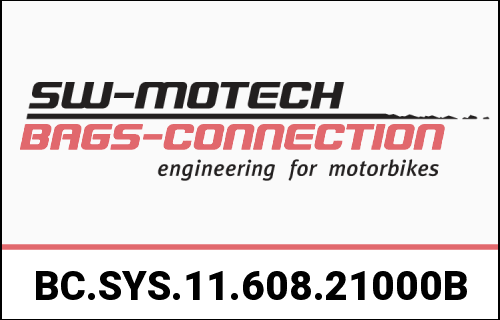SW MOTECH SysBag WP L/L system. Triumph Tiger 900 GT / Rally Pro (23-). | BC.SYS.11.608.21000/B