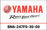 Yamaha Passenger seat cover | BN6-247F0-30-00