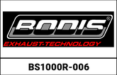 Bodis GPC-RS II, Slip-On, Stainless Steel Black for BMW S1000R (2017-2019) | BS1000R-006