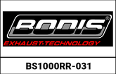 Bodis GPC-RS II, Slip-On, Stainless Steel Black for BMW S1000RR (2017-2018) | BS1000RR-031