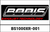 Bodis GPC-RS II-GEX, Slip-On, Stainless Steel Black for BMW S1000XR (2015-2019) | BS1000XR-001