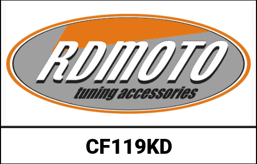 RD Moto Crash Frame Black Matt | CF119KD