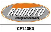 RD Moto Crash Frame Black Matt | CF143KD