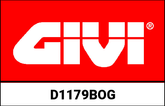 Givi Low windshield, tinted for Honda CRF1100L Africa Twin (2020) | D1179BOG