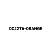 ProCircuit T-6 Exhaust Decals | DC22T6-ORANGE