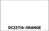 ProCircuit Ti-6 Exhaust Decals | DC22TI6-ORANGE