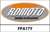 RD Moto Fork Preload Adjusters Yellow | FPA17Y