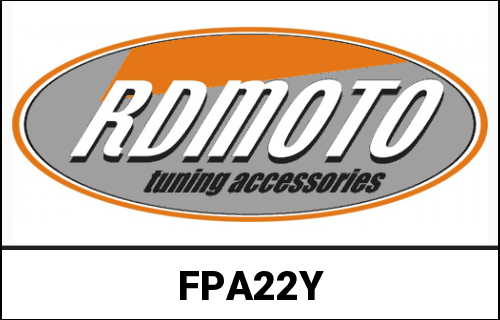 RD Moto Fork Preload Adjusters Yellow | FPA22Y