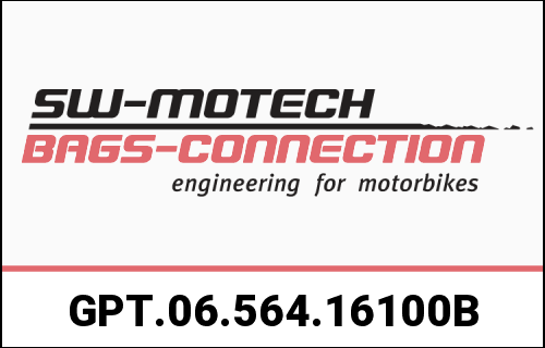 SW Motech STREET-RACK. Black. Yamaha MT-10/SP (21-). | GPT.06.564.16100/B