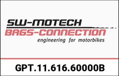 SW MOTECH URBAN ABS top case system. Black. Triumph Speed 400 / Scrambler 400 X (23-). | GPT.11.616.60000/B