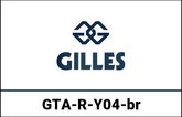 GTA rear axle protector, black-red