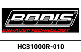 Bodis MGPX2, Slip-On, Stainless Steel Black for HONDA CB1000R (2018-2019) | HCB1000R-010