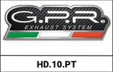 GPR DUAL HOMOLOGATED SLIP-ON EXHAUST SYSTEM | HD.10.PT