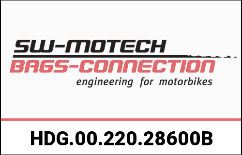 SW MOTECH Sport handguard kit. Black. Triumph Speed Triple S / RS (18-). | HDG.00.220.28600/B