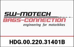 SW Motech Adventure handguard kit. Black. Honda XL750 Transalp (22-). | HDG.00.220.31401/B
