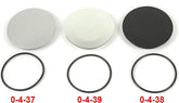 Hornig Swing arm pivot cover right, Black anodized | 0-4-38