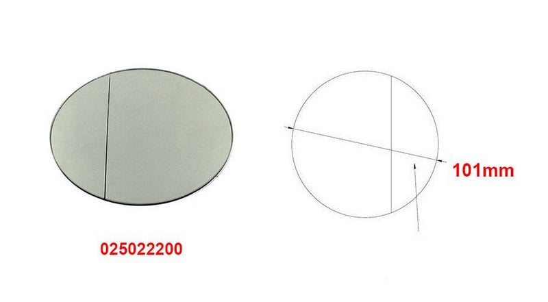 Hornig / ホーニグ ピン Blind Angle Mirror Glasses for BMW K1200RS (1997-2000) & K1200GT (2001-2005) | 025022200