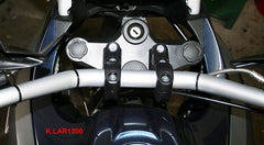 Hornig Handlebar riser, 30mm higher, black | 040-0274