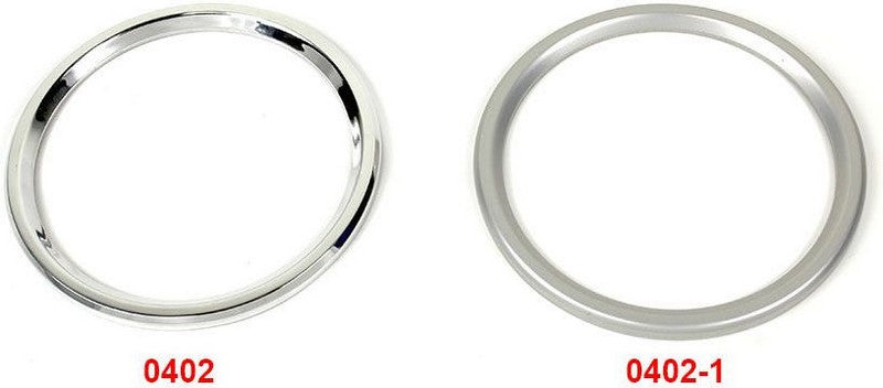 Hornig Speedometer trim, Natural anodized | 0402-1