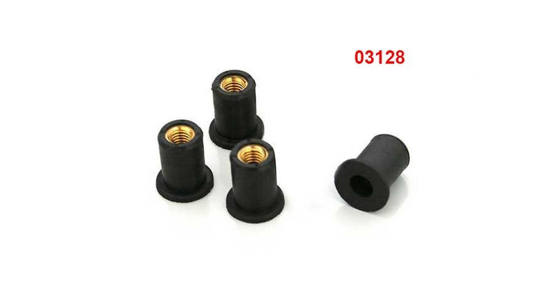 Hornig / ホーニグ ピン Rubber Nut M5 for BMW K1200S | 0957