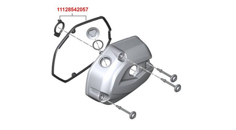 Hornig / ホーニグ ピン Set of seals for valve cover for BMW R 1200 GS LC (2013-2018) & R 1200 GS Adventure LC (2014-2018) | 11128542057