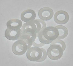Hornig Screw & captive washer, Black Polyamid Shim external diameter 9,8mm; bore diameter 5,3mm; thickness 1mm | 1506-466
