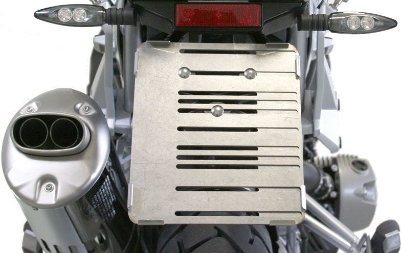 Hornig Licence plate bracket stainless steel adjustable | 18-28