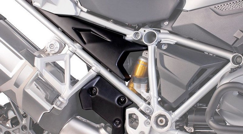 Hornig Side covers (3 parts) black | 240015B