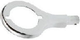 Hornig Blinker holder, front, short, chrome-plated | 3142941