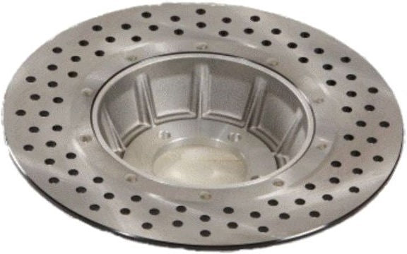 Hornig Brake disk 2-2 perforation, 260 mm, deep shape | 3411005