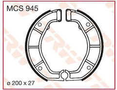 Hornig Brake pads kit (drum brake) rear 9/1989 and up | 3421019