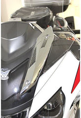 Hornig Windscreen panels chrome, 2 pieces | 367337-338