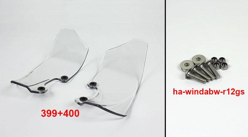 Hornig / ホーニグ ピン Air Deflector Clear for BMW R1200GS (2004-2012) | 399+400