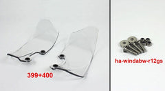 Hornig / ホーニグ ピン Air Deflector Clear for BMW R1200GS (2004-2012) | 399+400