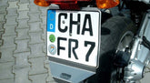 Hornig Number Plate Deflector 175mm wide | 42001