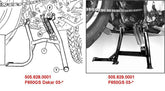 Hornig / ホーニグ ピン Main Stand for BMW F650GS & F650GS Dakar 2003-2007 | 505.628.0001
