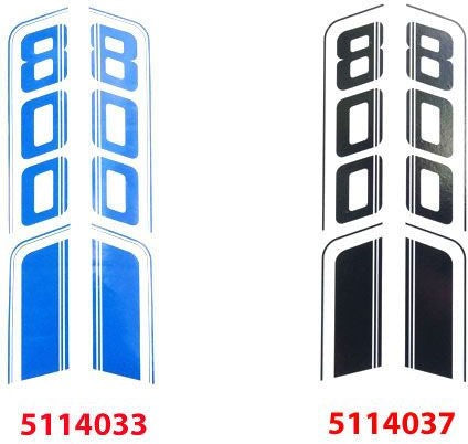 Hornig Sticker 800 black | 5114037