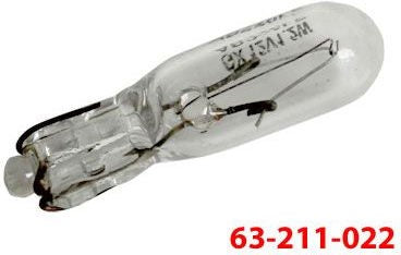 Hornig Bulb Instrument Lighting 12V/1,2W | 63-211-022
