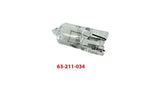 Hornig / ホーニグ ピン Bulb License Plate Light 12V 5W W2 for BMW F750GS, F850GS & F850GS Adventure | 63-211-034