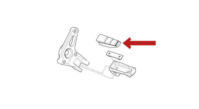 Hornig / ホーニグ ピン Foot-peg rubber (Driver & passenger) for BMW F650CS | 7654384