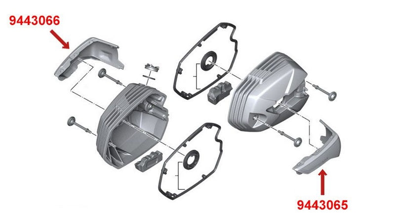 Hornig / ホーニグ ピン Spark plug cover for BMW RnineT (2021- ) | 9443066