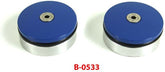 Hornig Covers Suspension Mounting blue (2 pieces) | B-0533