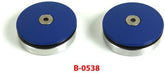Hornig Frame Covers - Engine Mounting rear blue (2 pieces) | B-0538
