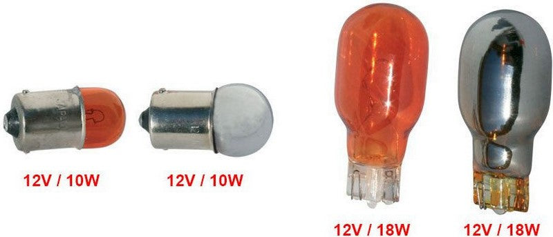 Hornig Orange coated bulb 12V / 10W | BLWB-CBUS