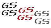 Hornig / ホーニグ ピン GS Sticker for BMW R1200GS (2004-2007) & R1200GS Adventure (2005-2013) | GS-schwarz