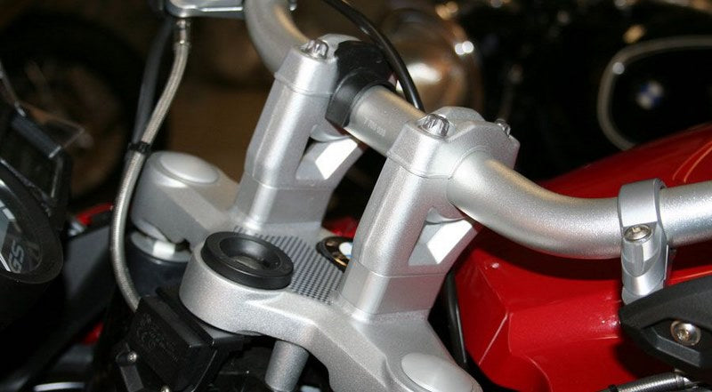 Hornig / ホーニグ ピン Handle Bar Risers for BMW R1200GS (2008-2012), R1200GS Adventure (2008-2013) & HP2 | LAR12/08/20