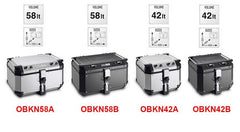 Hornig / ホーニグ ピン Top Case Trekker Outback for BMW F 650, CS, GS, ST, Dakar (1994-2007) | OBKN58A