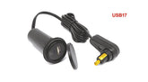 Hornig / ホーニグ ピン USB Twin Tank Bag Cable for BMW C 600 Sport | USB17