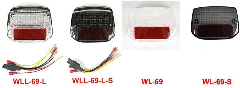 Hornig Taillight lense clear | WL-69