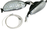 Hornig LED turning signals with white lenses | WLB-47-L